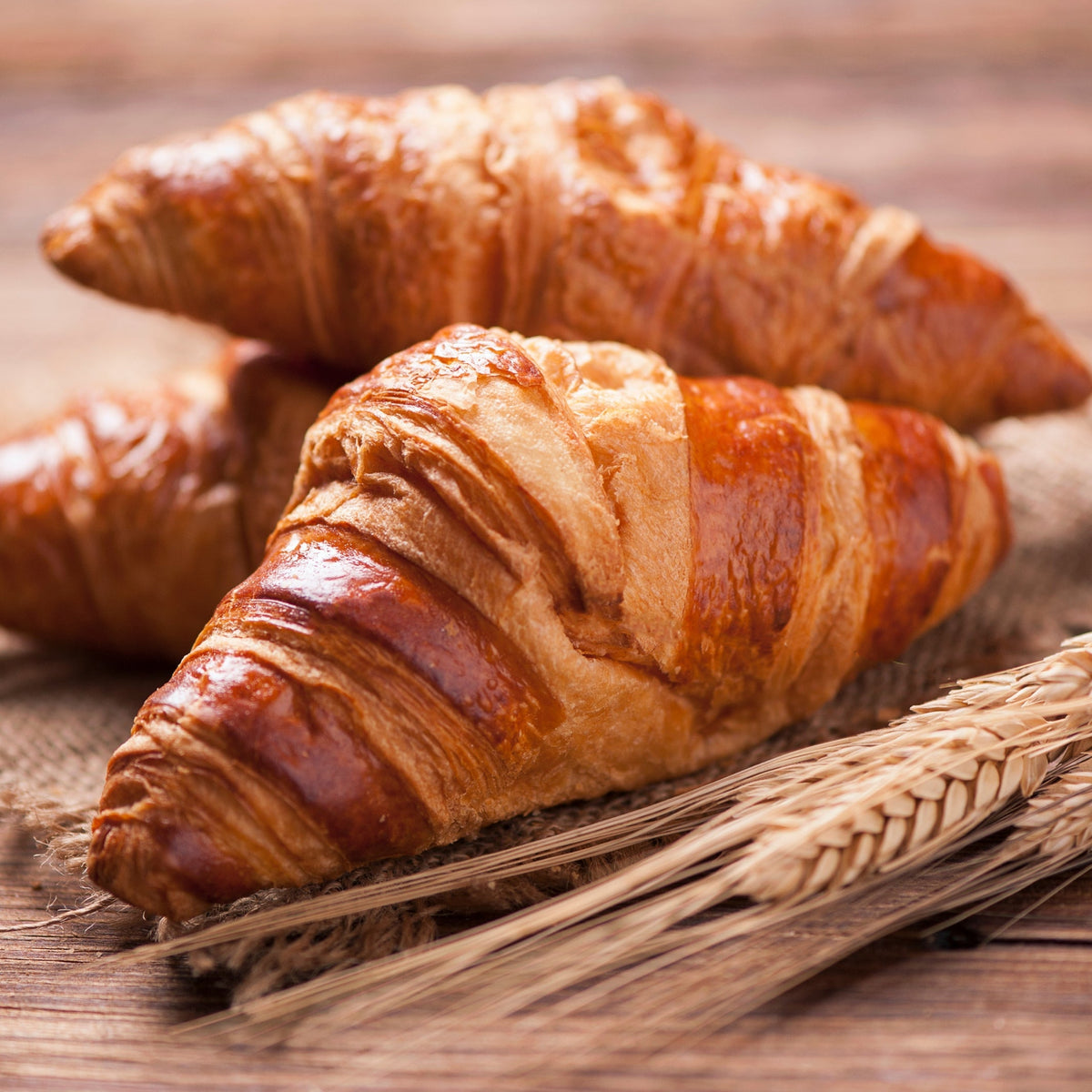 Pastry Cream Filled Croissant Take and Bake Pastries