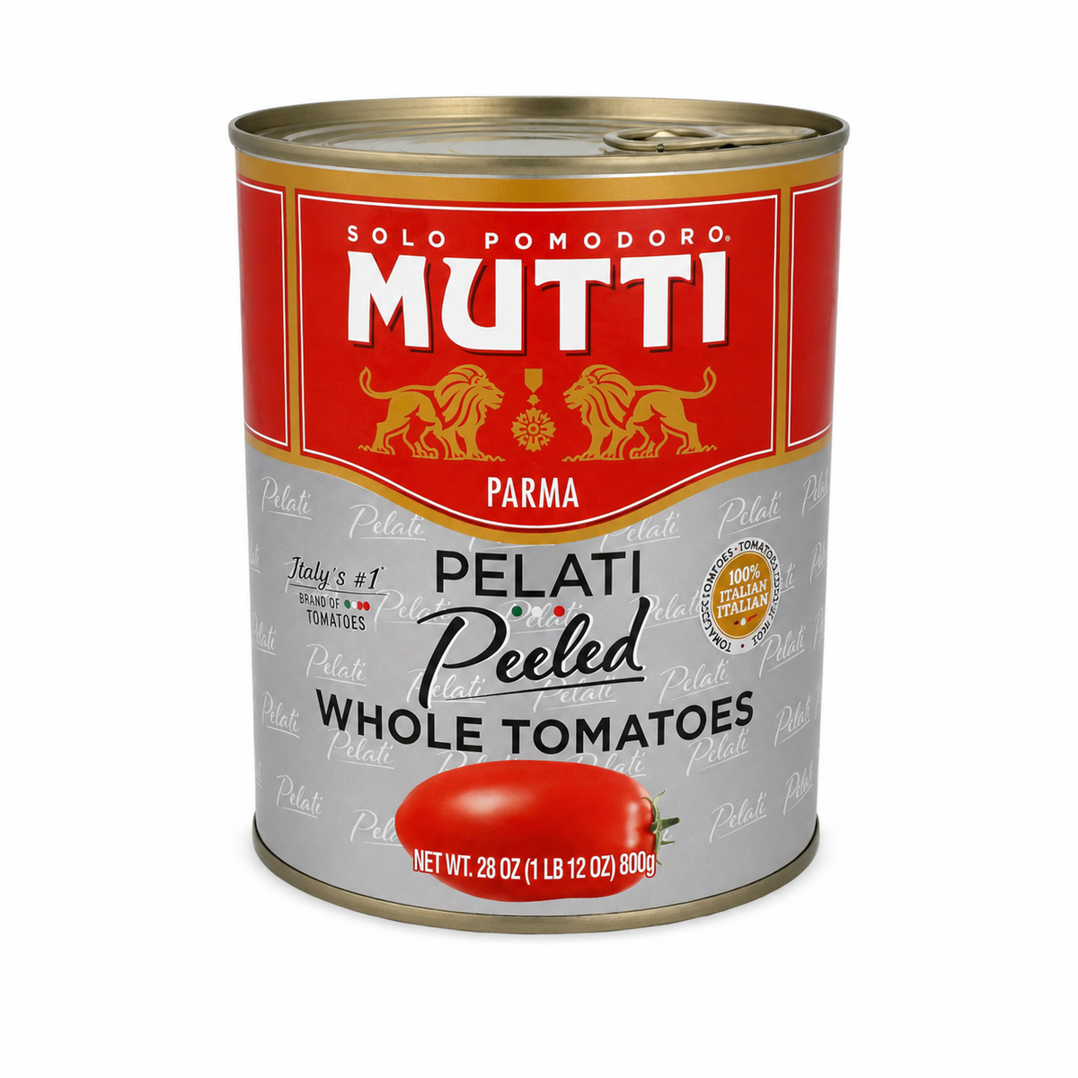 Mutti Whole Peeled Tomato 28oz