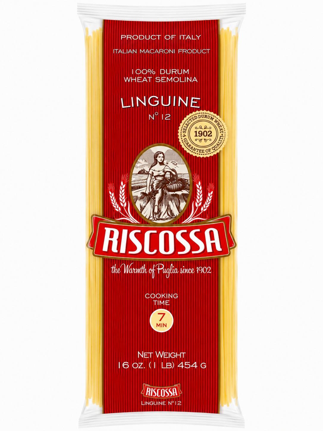 Riscossa Linguine No. 12 – 20 x 1 lb Case